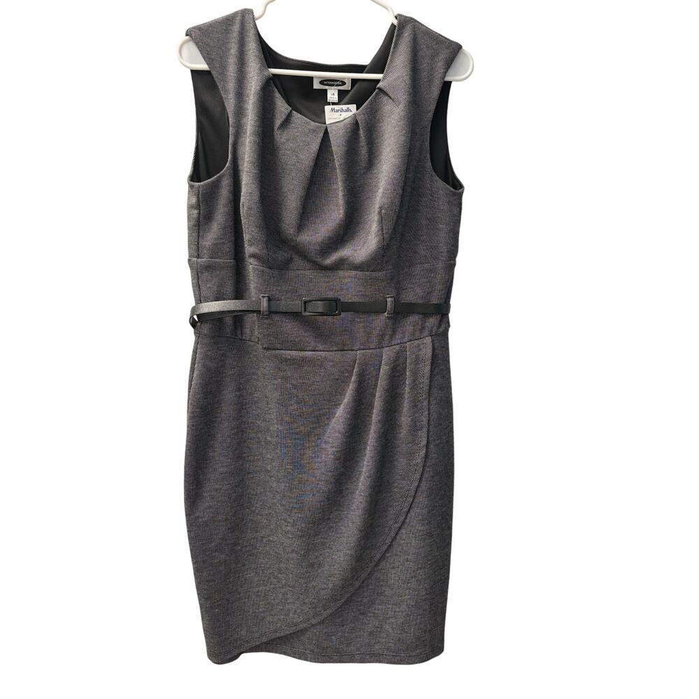 Intermission Black Business Wear Sheath Dress NWT Size 14